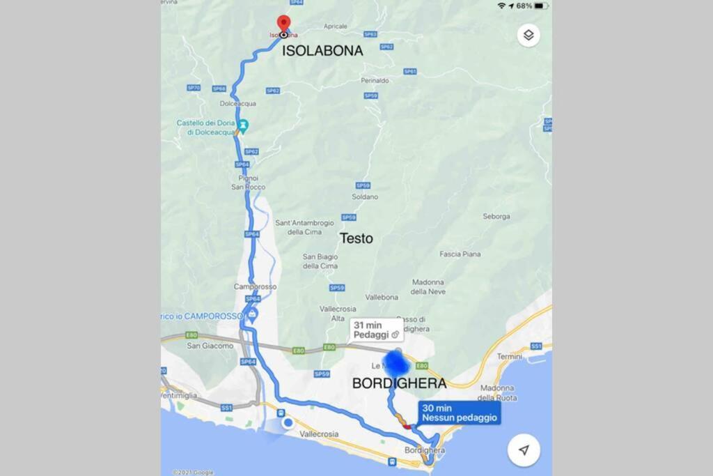Alloggio Per Vacanze A Isolabona Buitenkant foto